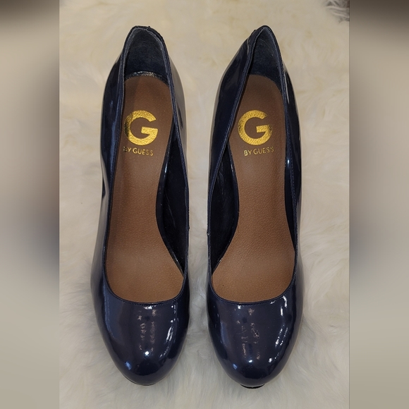 G by Guess- Navy Platform Pumps - Picture 5 of 5